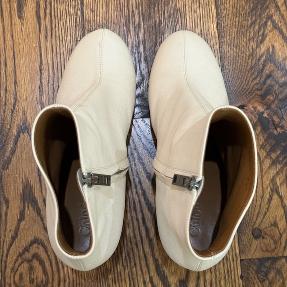 Chloé Leather Booties Size 40 - Picture 3 of 8